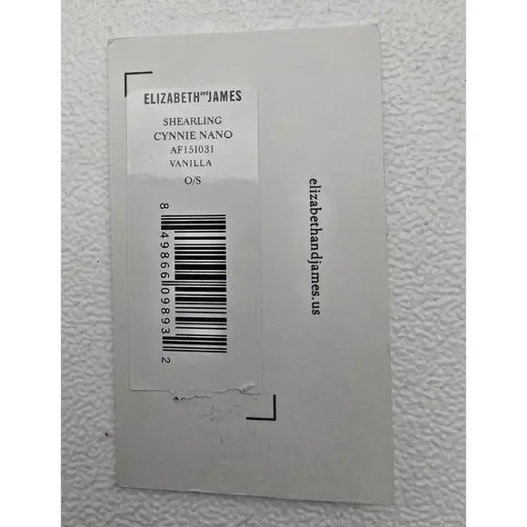 ELIZABETH AND JAMES Cynnie Nano Crossbody Leather Sheepskin Purse Bag - Picture 7 of 9